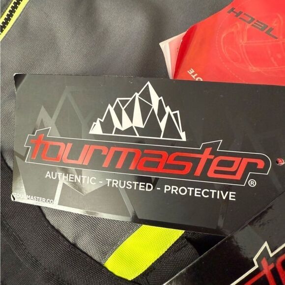 Tourmaster Intake High Visibility Motorcycle Jacket Men’s X-Large - Picture 9 of 15